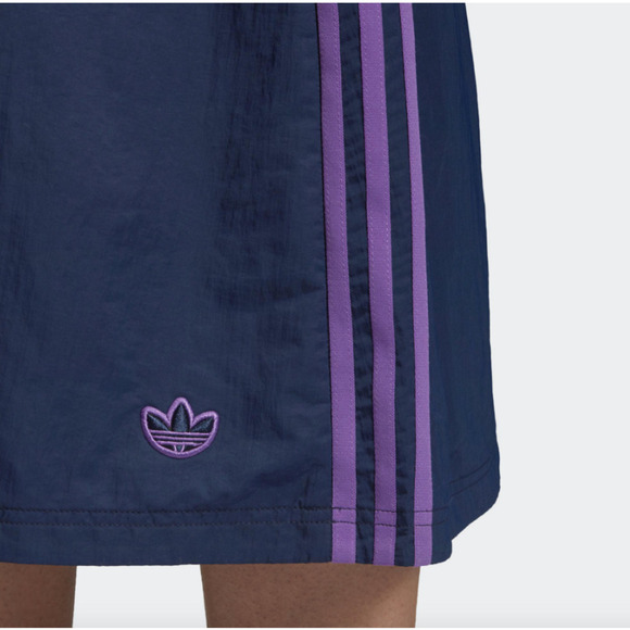 Adidas Ruffle Skirt Women's Size XS Original Collegiate Navy Purple Activewear - Picture 6 of 13